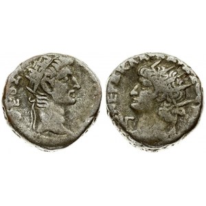 Roman Empire 1 Tetradrachma Nero (54-68 AD) Divus Augustus. Egypt Alexandria. Dated RY 13 (= 66/67). Averse...