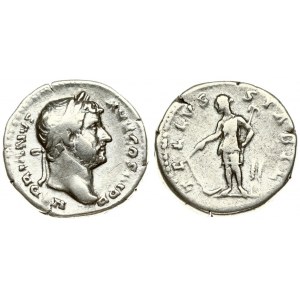 Roman Empire 1 Denarius  Hadrian AD 117-138. Rome. Av: HADRIANVS AVG COS III P P. Laureate head right. Rev...