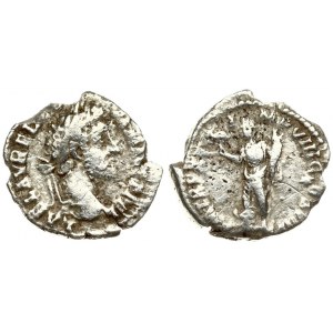 Roman Empire 1 Denarius Commodus AD 177-192. Roma. Struck AD 192. Rome mint. Struck AD 192. Laureate head right ...