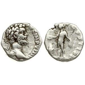 Roman Empire 1 Denarius Septimius Severus AD 193-211. Roma. A.D. 194. Averse...