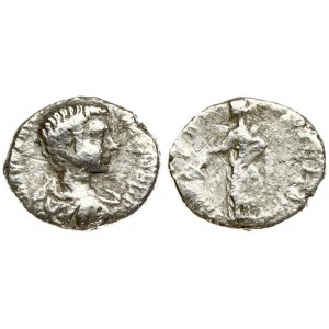 Roman Empire 1 Denarius Caracalla  AD 198-217. Roma. As Caesar. 196-8 AD. Averse: Bare...