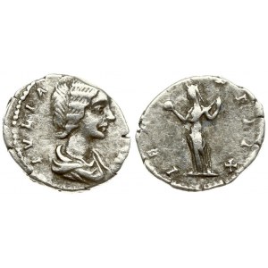 Roman Empire 1 Denarius Julia Domna  AD 193-217. Roma. Under Septimius Severus and Caracalla A.D. 198-200...