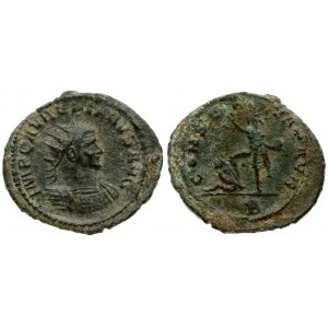 Roman Empire 1 Antoninianus Aurelianus A.D.  270-275 Antioch. Bust with strkr. Rev. CONSERVAT AVG / B Sol n.l...