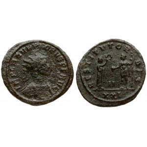 Roman Empire 1 Antoninianus Probus (276-282)  Averse : IMP C M AVR PROBVS P F AVG. Reverse : RESTITVT OR-BIS/ II// XXI...