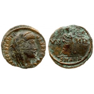 Roman Empire AE 1 Follis Constantius II 337-361AD. Antioch. Av: D N CONSTANTIVS P F AVG...
