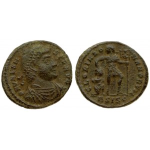 Roman Empire 1 Centenionalis Valens(364-367). Centenionalis Siscia 364-367 GLORIA ROMANORVM  Emperor Labarum...