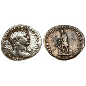Roman Empire 1 Denarius 110 Trajanus AD 98-117. 110 AD. Rome mint. Avers : IMP TRAIANO AVG GER DAC P M TR P. Revers ...