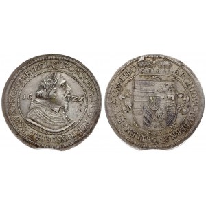 Austria 1 Thaler 1622 Hall. Leopold V Archduke of Austria (1619-1632) Averse :Bare-headed bust right. Reverse...