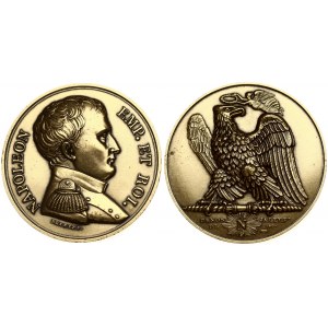 France Medal 1807- Napoleon Empereur et Roi Restrike. Averse Lettering: NAPOLEON / EMP. ET ROI. BRENET.F Engraver...