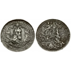 Germany Commerative Medal (1624-1633). Johan Casimir Medal. Zinc. Weight approx: 56.05 g. Diameter...
