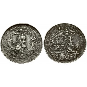 Germany Commerative Medal (1624-1633). Johan Casimir Medal. Zinc. Weight approx: 56.05 g. Diameter...