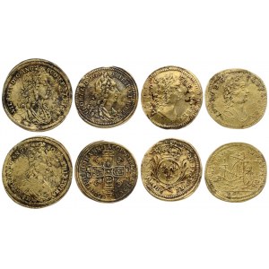 Germany Nuremberg Token (1705-1743) William III & George I of England; Louis XV King of France. Material: Brass...