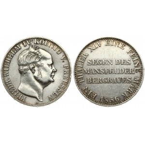 Germany PRUSSIA 1 Thaler 1856A Friedrich Wilhelm IV(1840-1861). Averse: Older head. Averse Legend: FRIEDR...