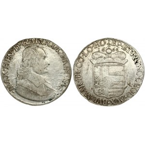 Liege 1 Patagon 1666 Maximilian Henry(1650-1688). Averse: Bust of Maximilian Henry right. Averse Legend: MAX • H(EA...