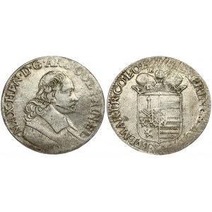 Liege 1 Patagon 167? Maximilian Henry(1650-1688). Averse: Bust of Maximilian Henry right. Averse Legend: MAX • H(EA...