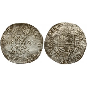 Spanish Netherlands BRABANT 1 Patagon 1625 Antwerp. Philip IV(1621-1665). Averse...