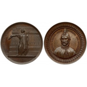 Turkey Medal issued on the occasion of the siege of Silistria in 1854. Abdul Mejid(1839-1861) by Laurent-Joseph Hart...
