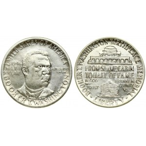 USA ½ Dollar 1946 Booker T Washington Memorial. Averse: Booker T. Washington bust right. Lettering...