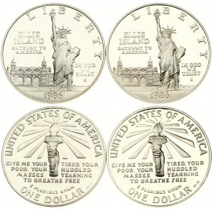USA 1 Dollar 1986 Statue of Liberty. Averse...