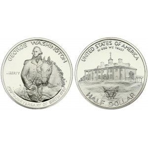 USA 1/2 Dollar 1982-S 250th Anniversary of George Washington's Birth. Obverse: George Washington on horseback. Reverse...