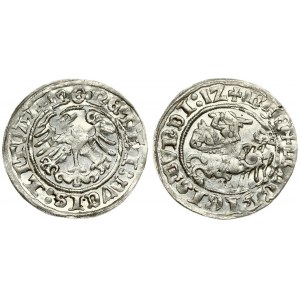 Lithuania 1/2 Grosz 1512 Vilnius. Sigismund I the Old (1506-1548). Averse Lettering: MONETA: SIGISMVNDI: 1512 +...