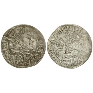 Lithuania 1 Grosz 1547 Vilnius. Sigismund II Augustus (1545-1572). Lithuanian coins Vilnius; on the reverse...