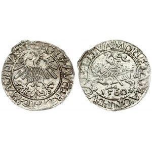Lithuania 1/2 Grosz 1560 Vilnius. Sigismund II Augustus (1545-1572) - Lithuanian coins 1560 Vilnius...
