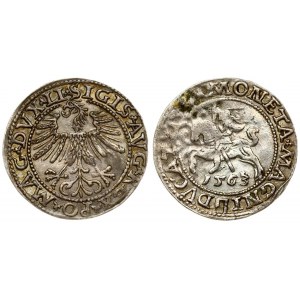 Lithuania 1/2 Grosz 1563 Vilnius. Sigismund II Augustus (1545-1572) - Lithuanian coins 1563 Vilnius...