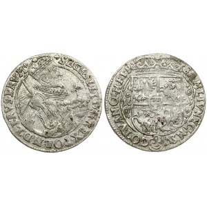 Poland 1 Ort 1623 (PRV:M+) Bydgoszcz. Sigismund III Vasa (1587-1632). Averse: Crowned half-length figure right. Reverse...