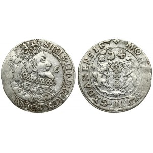 Poland Gdansk 1 Ort 1624/3 Sigismund III Vasa (1587-1632). Averse Lettering: SIGIS III D G REX POL M D L R PR...