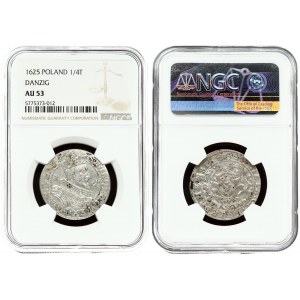 Poland Gdansk 1 Ort 1625 Sigismund III Vasa (1587-1632) ort 1625. Gdansk. Variant with a P ending with a colon...