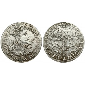 Poland Gdansk 1 Ort 1625 Sigismund III Vasa (1587-1632). Averse Lettering: SIGIS III D G REX POL M D L R P...