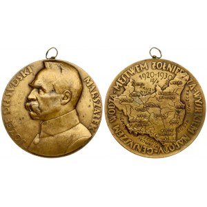Poland Medal for the 10th anniversary of the Polish-Bolshevik War 1930. Warsaw Averse: Bust to the left...