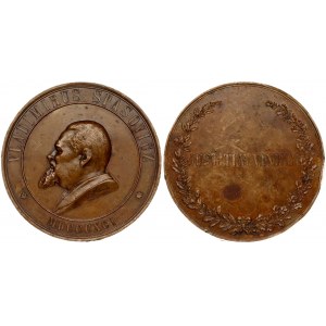 Russia Medal Professor V D  Spasovich 1891. VLADIMIRUS SPASOVICZ MDCCCXCI. Description of obverse: Bust portrait of V.D...