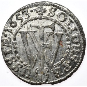 Prusy Księstwo, Fryderyk Wilhelm, szeląg 1653, Królewiec
