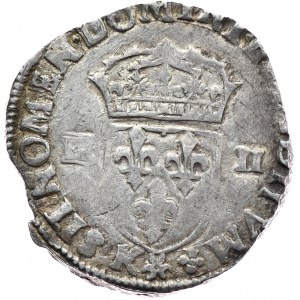 Francja, Henryk IV, 1/4 ecu 1606, Bordeaux