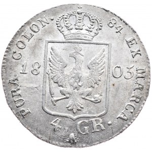 Prusy, Fryderyk Wilhelm III, 4 grosze 1803 A, Berlin