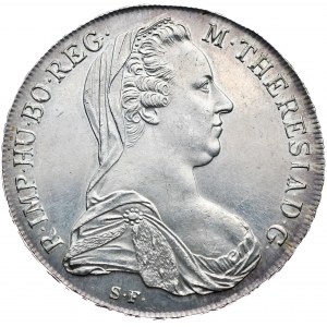 Austria, Maria Teresa, talar 1780 nowe bicie