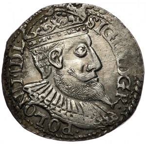 Zygmunt III Waza, trojak 1599, Olkusz, POLONI, nieopisany