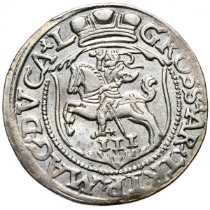 Zygmunt II August, trojak 1564 Wilno, L/L