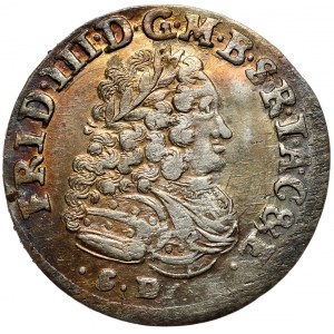 Prusy (księstwo), Fryderyk III, szóstak 1698, Królewiec
