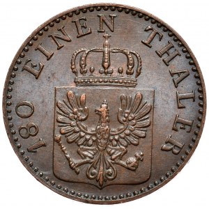 Niemcy, Prusy, 2 fenigi 1864 A, Berlin