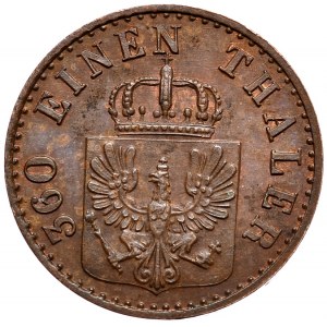Niemcy, Prusy, 2 fenigi 1850 A, Berlin