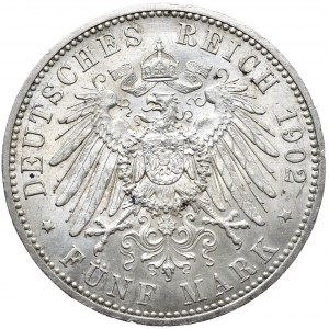 Niemcy, Prusy, 5 marek 1902 A, Berlin