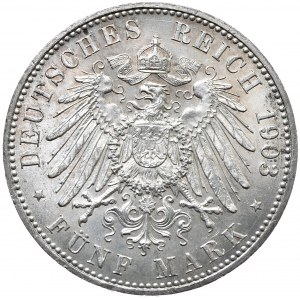 Niemcy, Prusy, 5 marek 1903 A, Berlin
