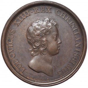 Francja, Medal, Ludwik XIV 1648