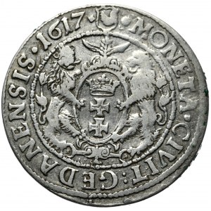 Zygmunt III Waza, ort 1617, Gdańsk