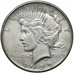 USA, dolar 1925, Peace