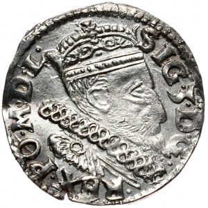 Zygmunt III Waza, trojak 1600, Lublin, nieopisany, SIG.3/III.RE.PO.L
