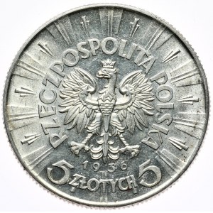 5 złotych 1936 Piłsudski